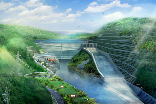 剑河老挝南塔河1号水电站项目